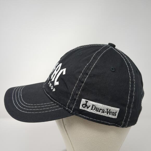 HV AC One Stop Shop Gensco Strapback Baseball Cap Black One Size Embroidered AMC - Picture 3 of 10